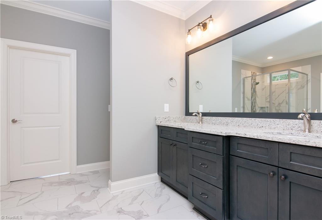 6010 Beckenham Way Oak Ridge, NC 27310 - Photo 13 of 25 Double vanities