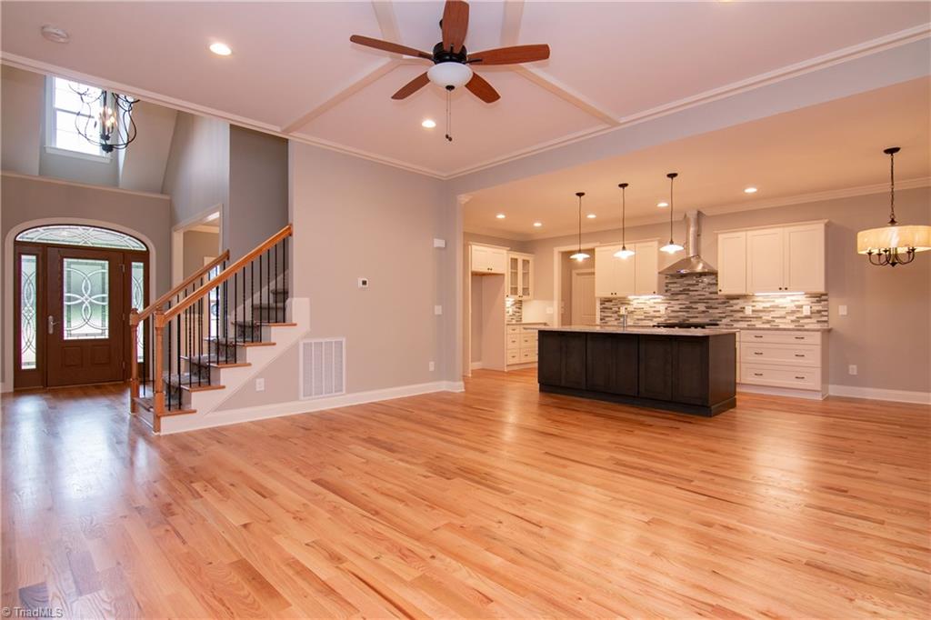 6010 Beckenham Way Oak Ridge, NC 27310 - Photo 6 of 25 Entertain family and guest in this beautiful open plan