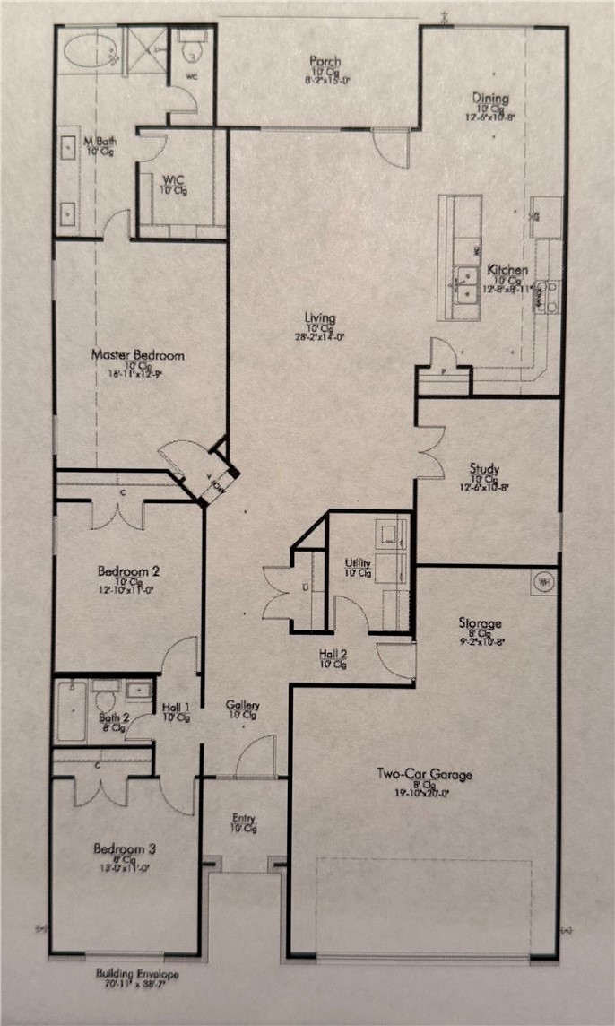 4262 Harding Way Bryan, TX 77802 - Photo 34 of 34 Floor plan