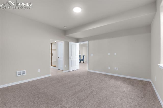 2935 Hoofprint Road Peyton, CO 80831 - Photo 8 of 10 Basement 2nd Master Suite With Full Bath, Upgraded Carpet & Garden Level Windows