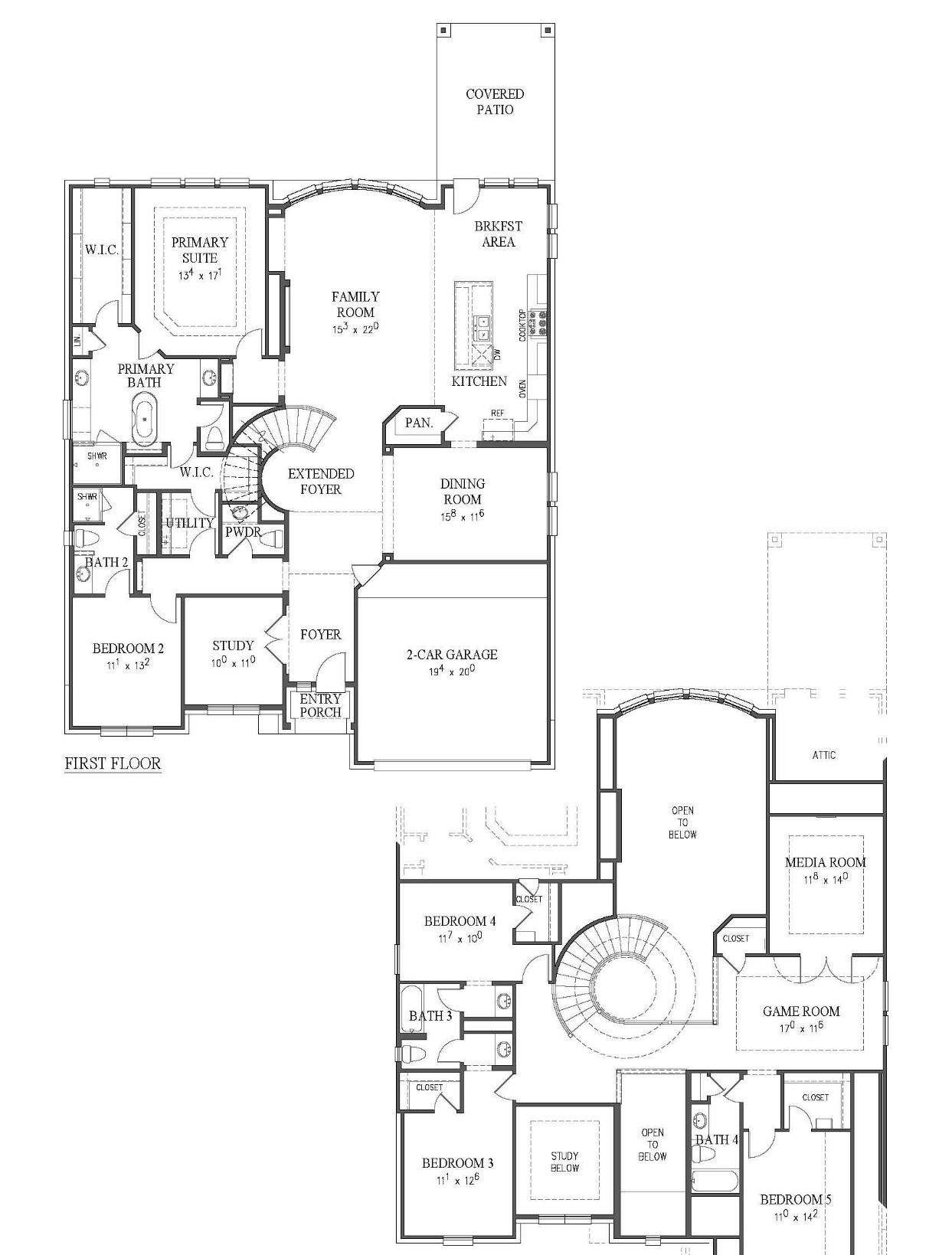 200 Draco Street Georgetown, TX 78628 - Photo 39 of 39 View of floor plan / room layout