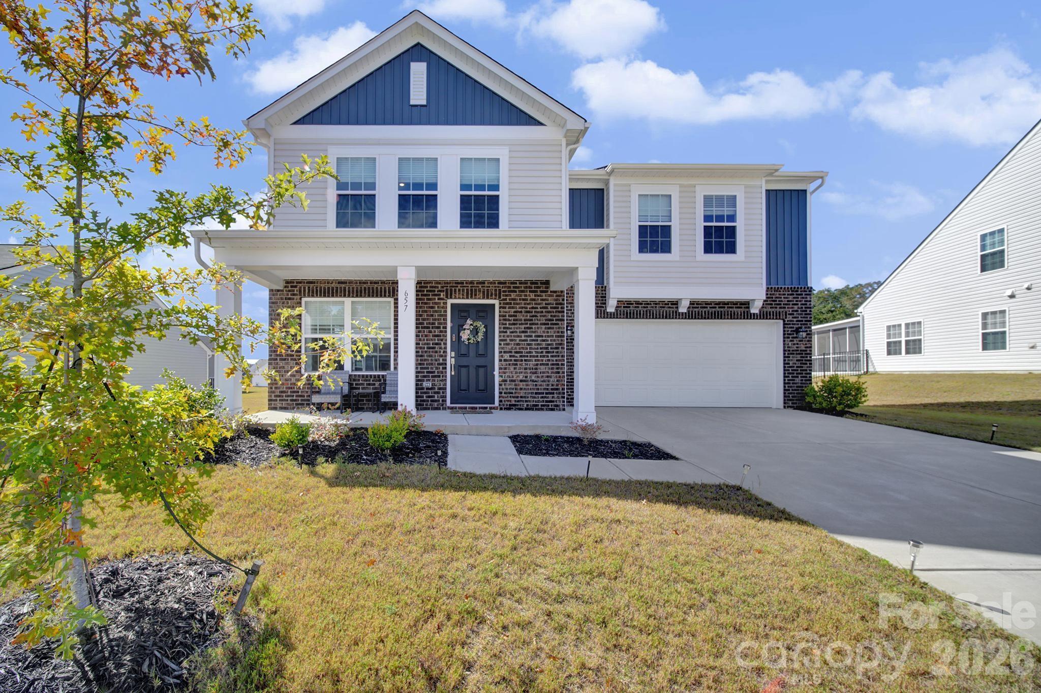 657 Mile Crk Road Edgemoor, SC 29712 - Photo 36 of 40 a front view of a house with entertaining space