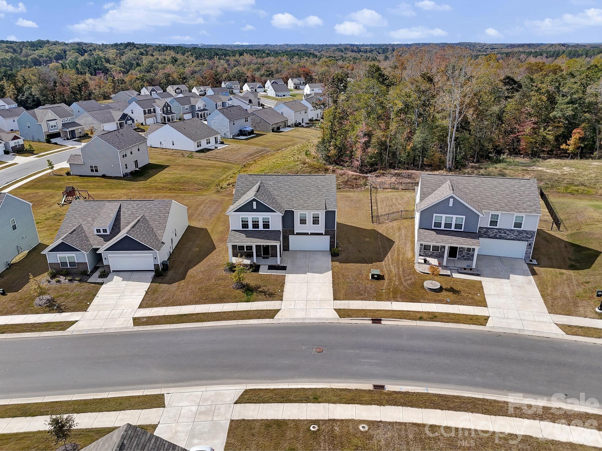 657 Mile Crk Road Edgemoor, SC 29712 - Photo 5 of 40 an aerial view of residential houses with outdoor space