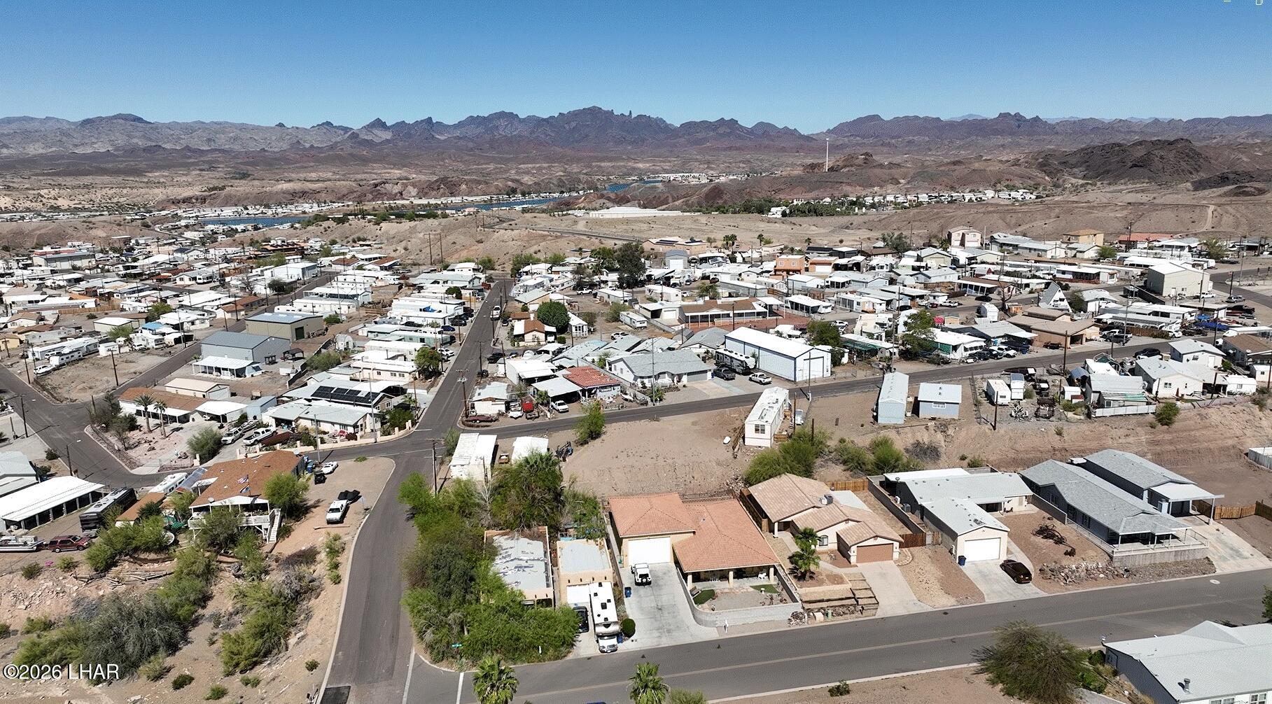 31846 Treasure Road Parker, AZ 85344 - Photo 6 of 13 an aerial view of residential house and green space