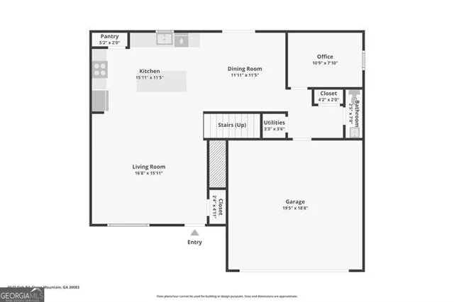 $2,695 | 6643 Red Oak Way, Stone Mountain, GA 30087