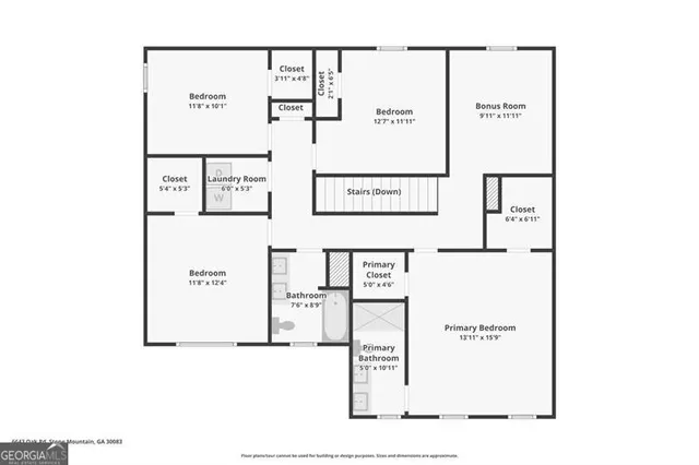 $2,695 | 6643 Red Oak Way, Stone Mountain, GA 30087