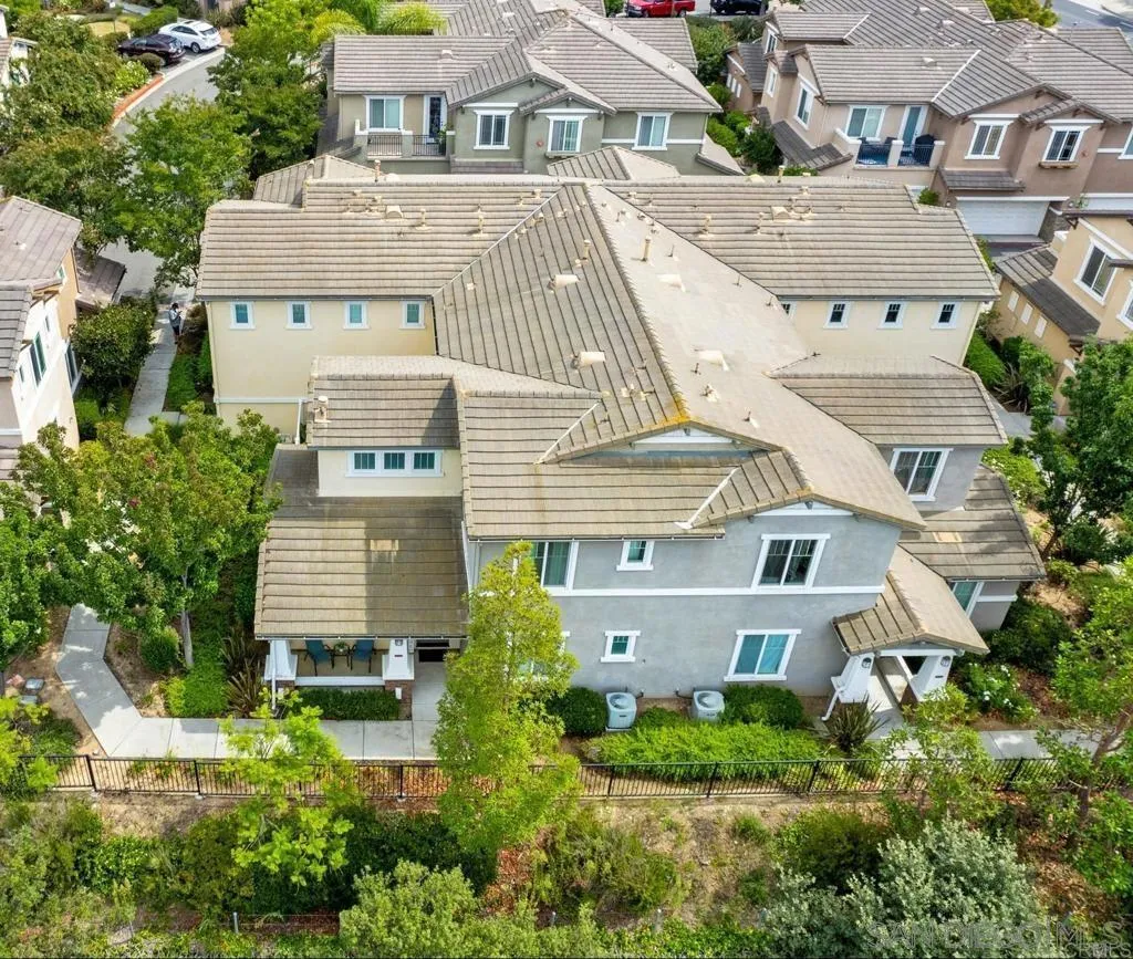 347 Borden Road San Marcos, CA 92069 - Photo 1 of 16 an aerial view of a house with a yard and plants