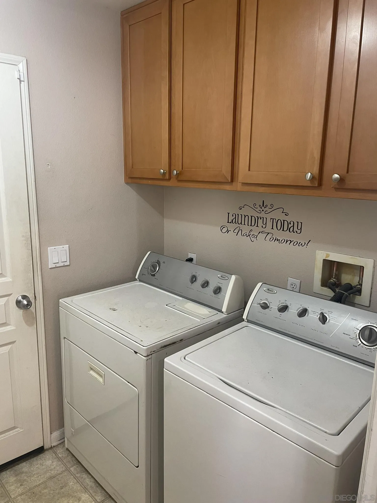 347 Borden Road San Marcos, CA 92069 - Photo 15 of 16 a utility room with dryer and washer