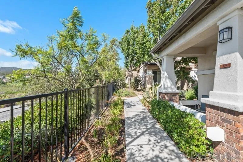 347 Borden Road San Marcos, CA 92069 - Photo 3 of 16 a view of yard from balcony