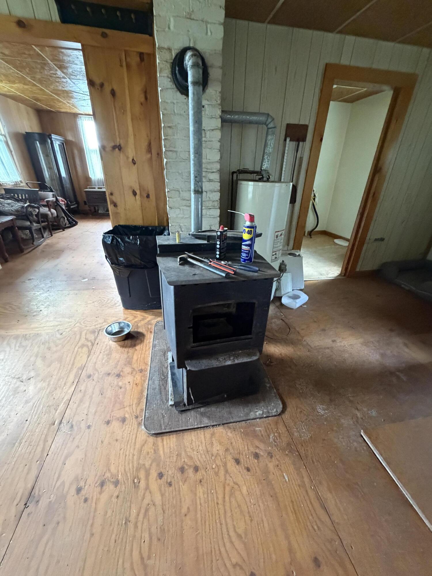 510 Milo Road Dover-Foxcroft, ME 04426 - Photo 9 of 35 Wood Stove-Chimney Not Useable