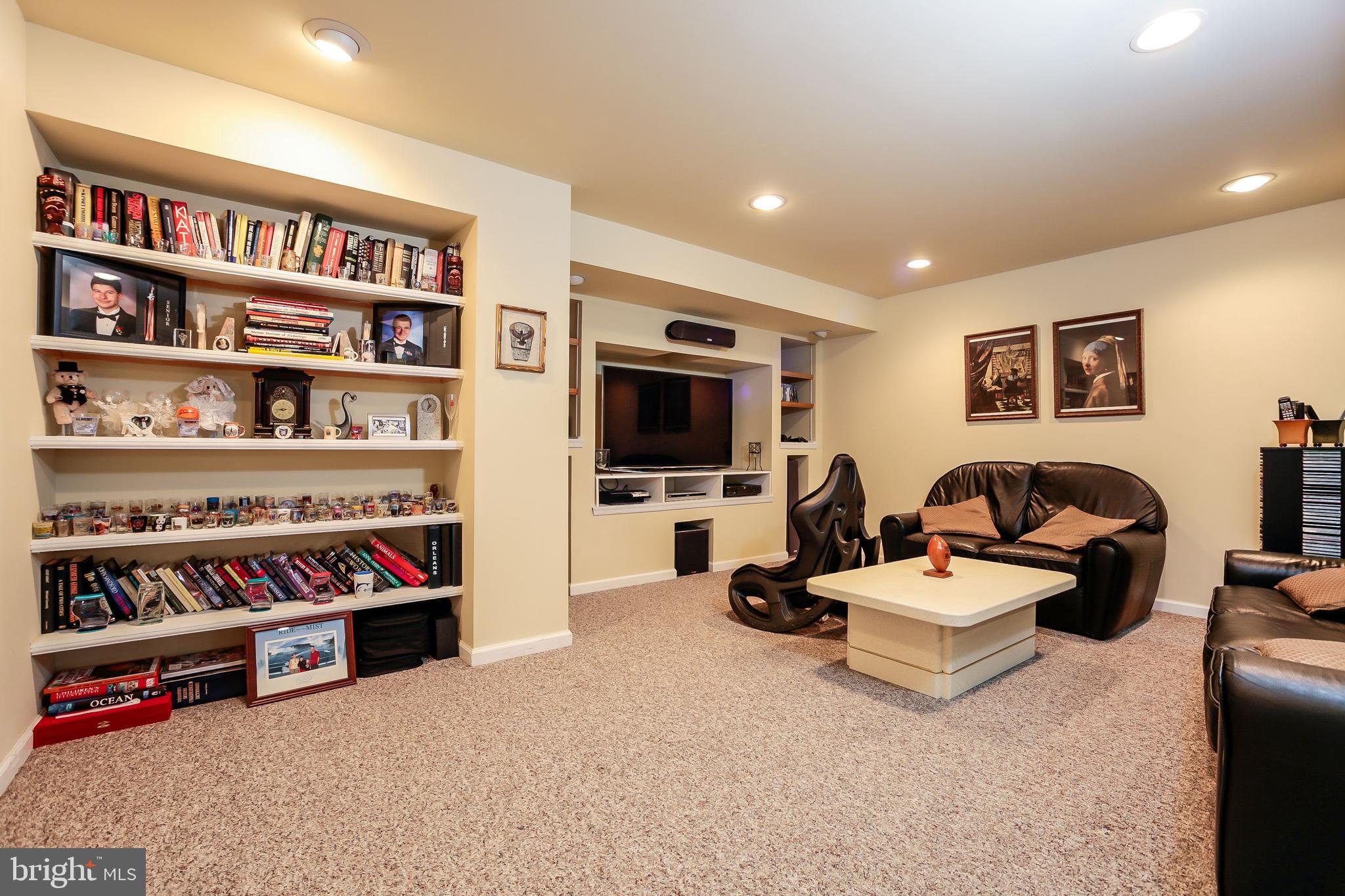 28 Normandy Road Marlton, NJ 08053 - Photo 23 of 35 Large entertainment space in basement