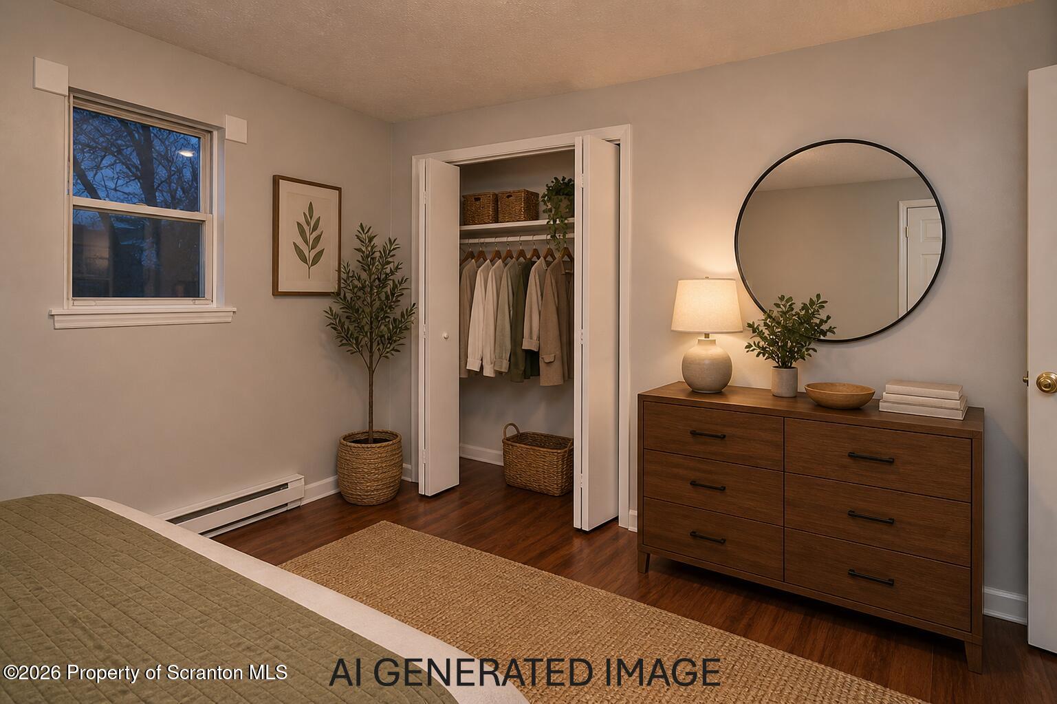 1418 North Main Avenue Scranton, PA 18508 - Photo 21 of 26 a living room with furniture and a mirror
