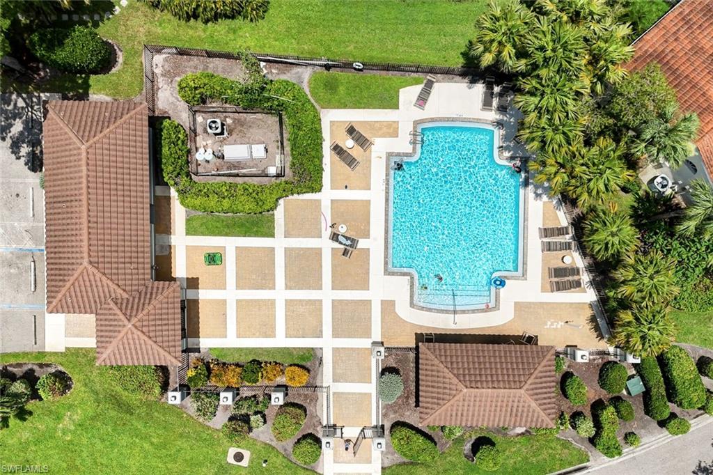 12800 Eagle Pointe Circle Fort Myers, FL 33913 - Photo 28 of 28 aerial view of a house with a garden