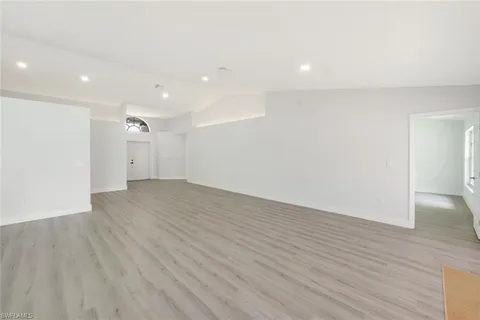 wooden floor in an empty room with wooden floor