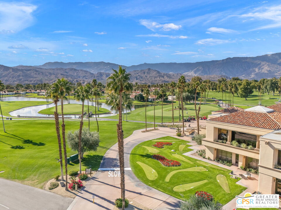 651 Hospitality Drive Rancho Mirage, CA 92270 - Photo 7 of 44 a view of a balcony with lake view and mountain view