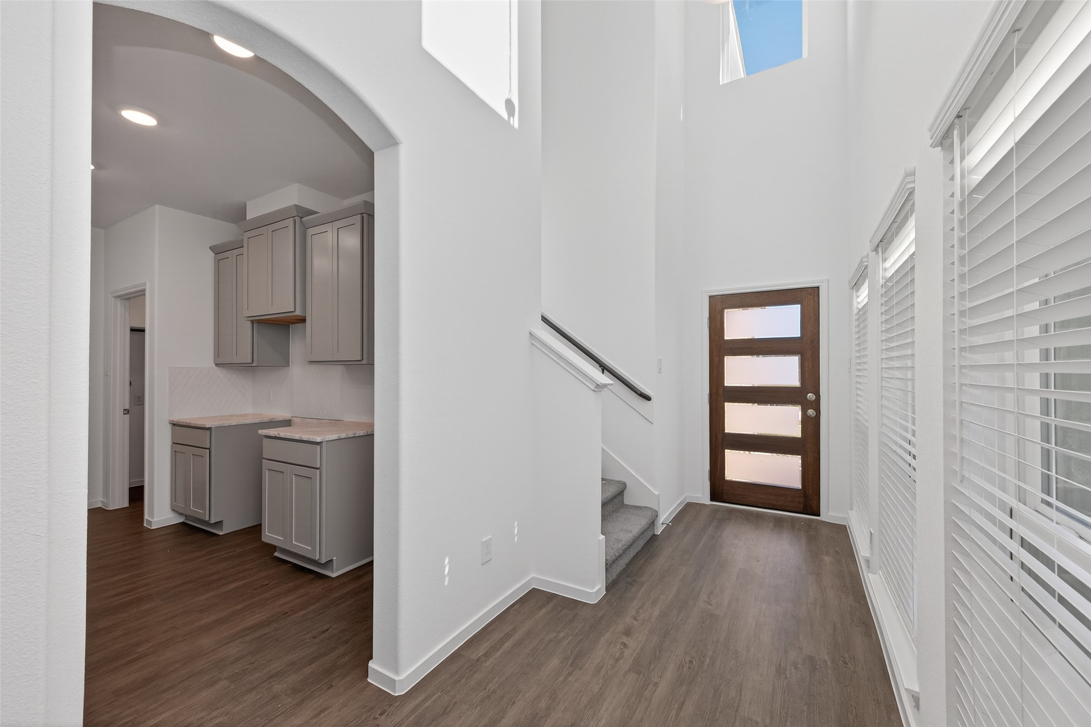 12375 Sunset Canyon Way Willis, TX 77318 - Photo 5 of 40 a view of a kitchen cabinets and wooden floor
