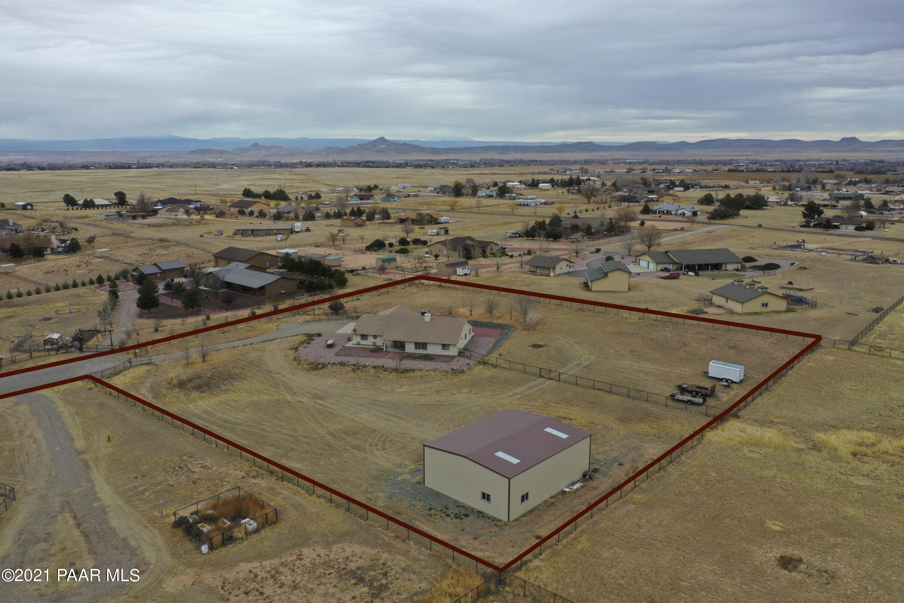 675 North Reed Road Chino Valley, AZ 86323 - Photo 37 of 43 Aerial Overview 2