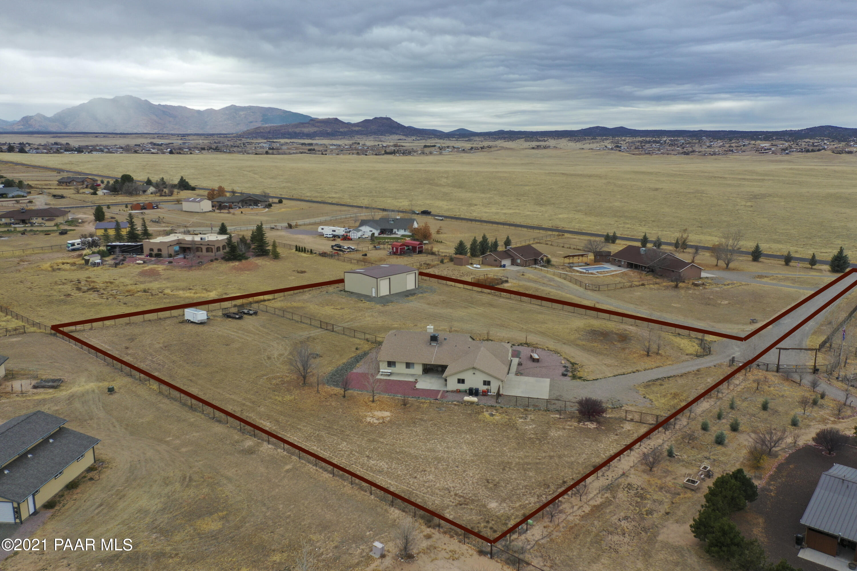675 North Reed Road Chino Valley, AZ 86323 - Photo 39 of 43 Aerial Overview 4