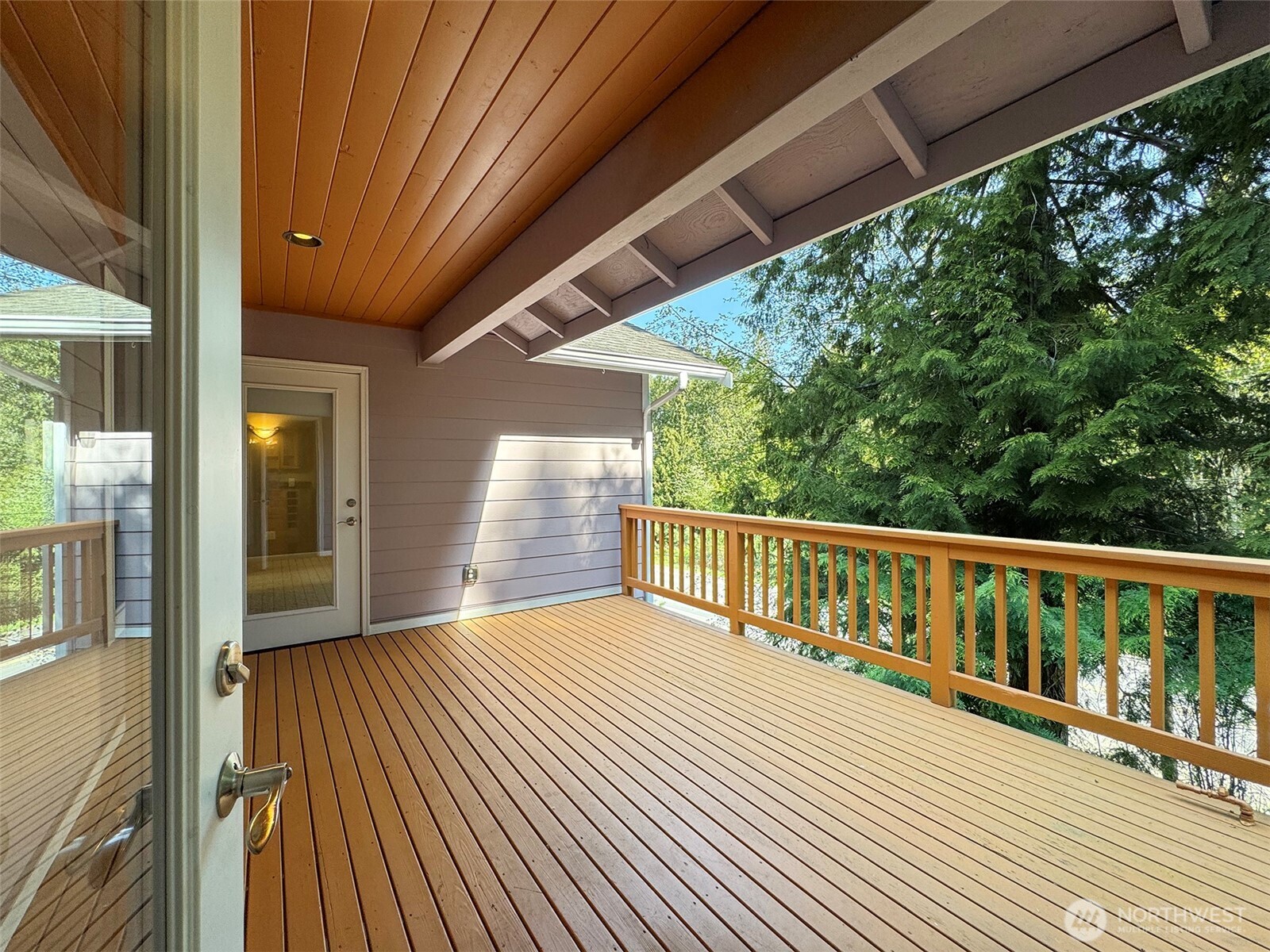 60 Alderwood Drive Sequim, WA 98382 - Photo 13 of 40 a view of balcony with wooden floor