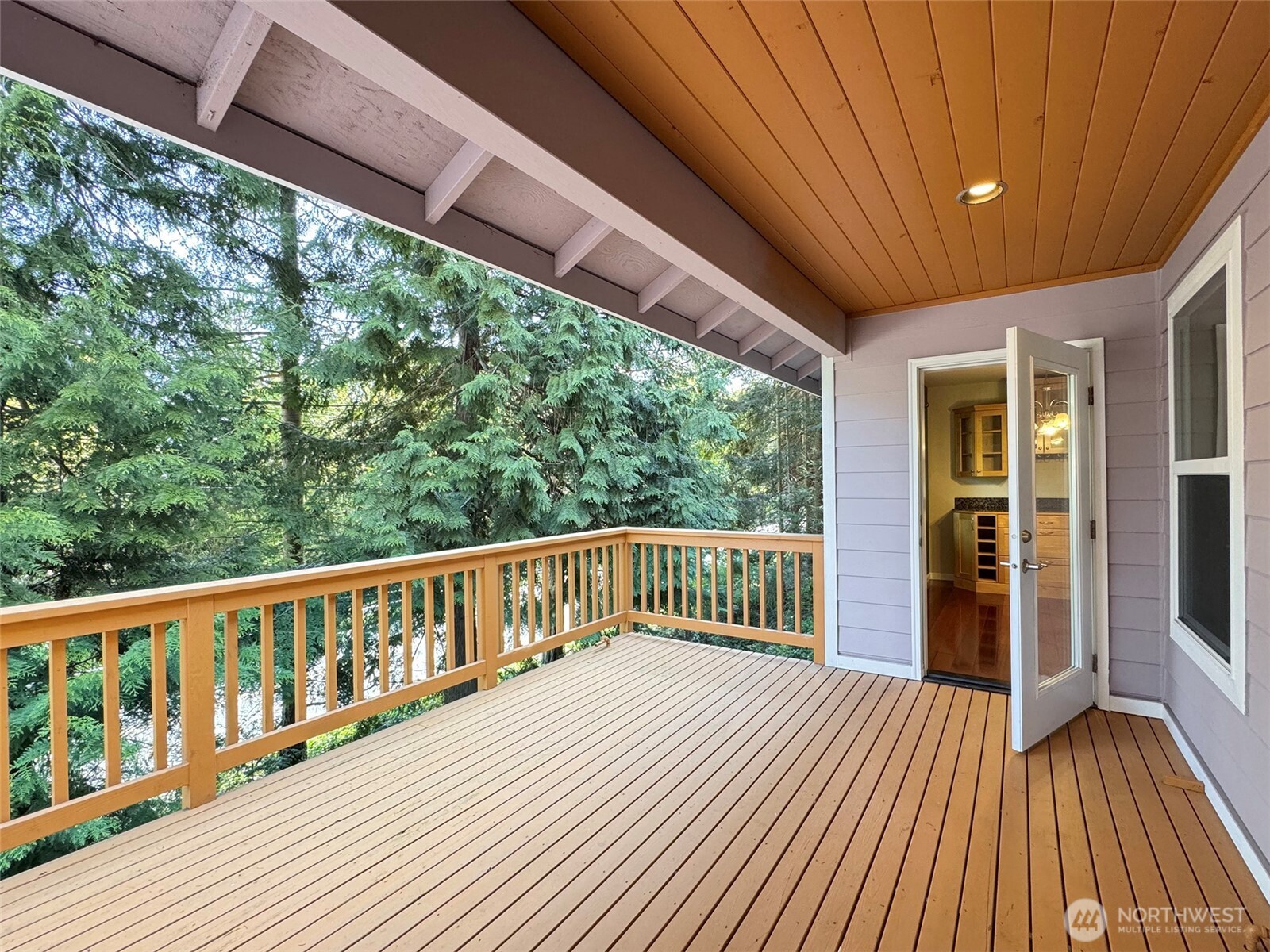 60 Alderwood Drive Sequim, WA 98382 - Photo 14 of 40 a view of balcony with wooden floor
