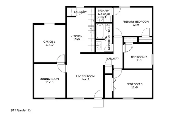 $1,799 | 917 Garden Drive, Garland, TX 75040