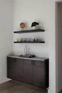 a view of water heater room