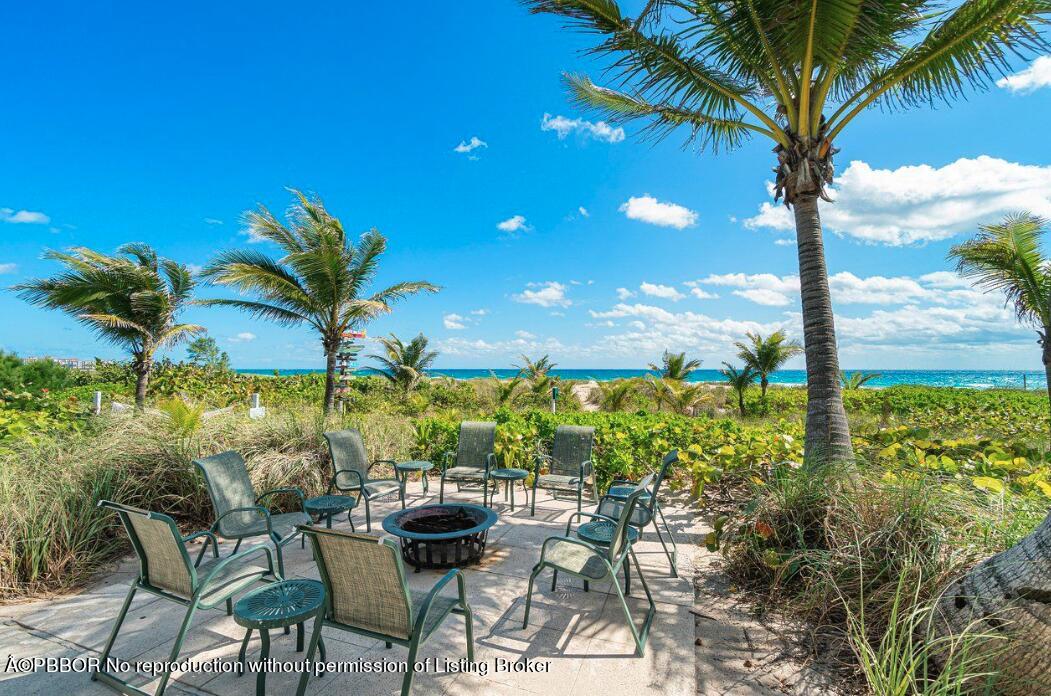 110 Seagate Road Palm Beach, FL 33480 - Photo 18 of 19 a view of an outdoor seating area