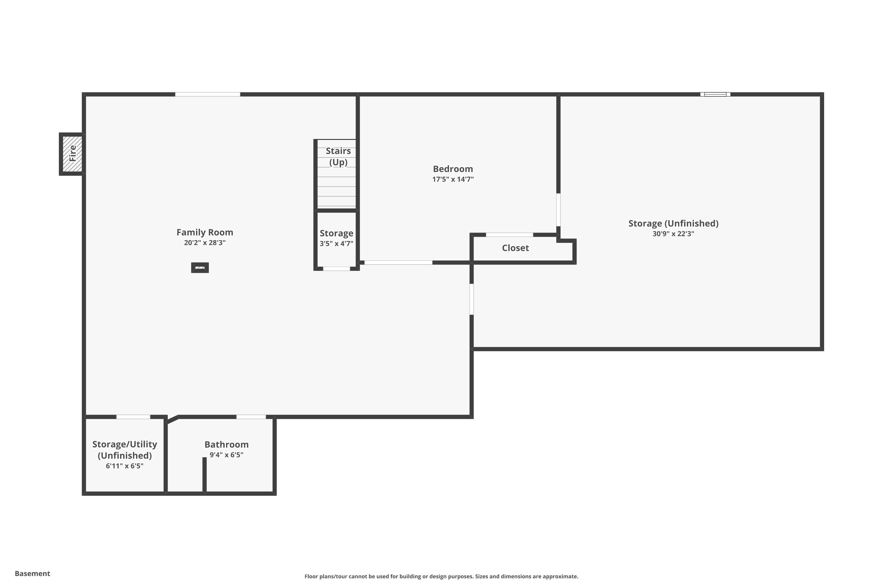 W4978 Valley Creek Road Fond du Lac, WI 54937 - Photo 60 of 60 Floor Plan Lower