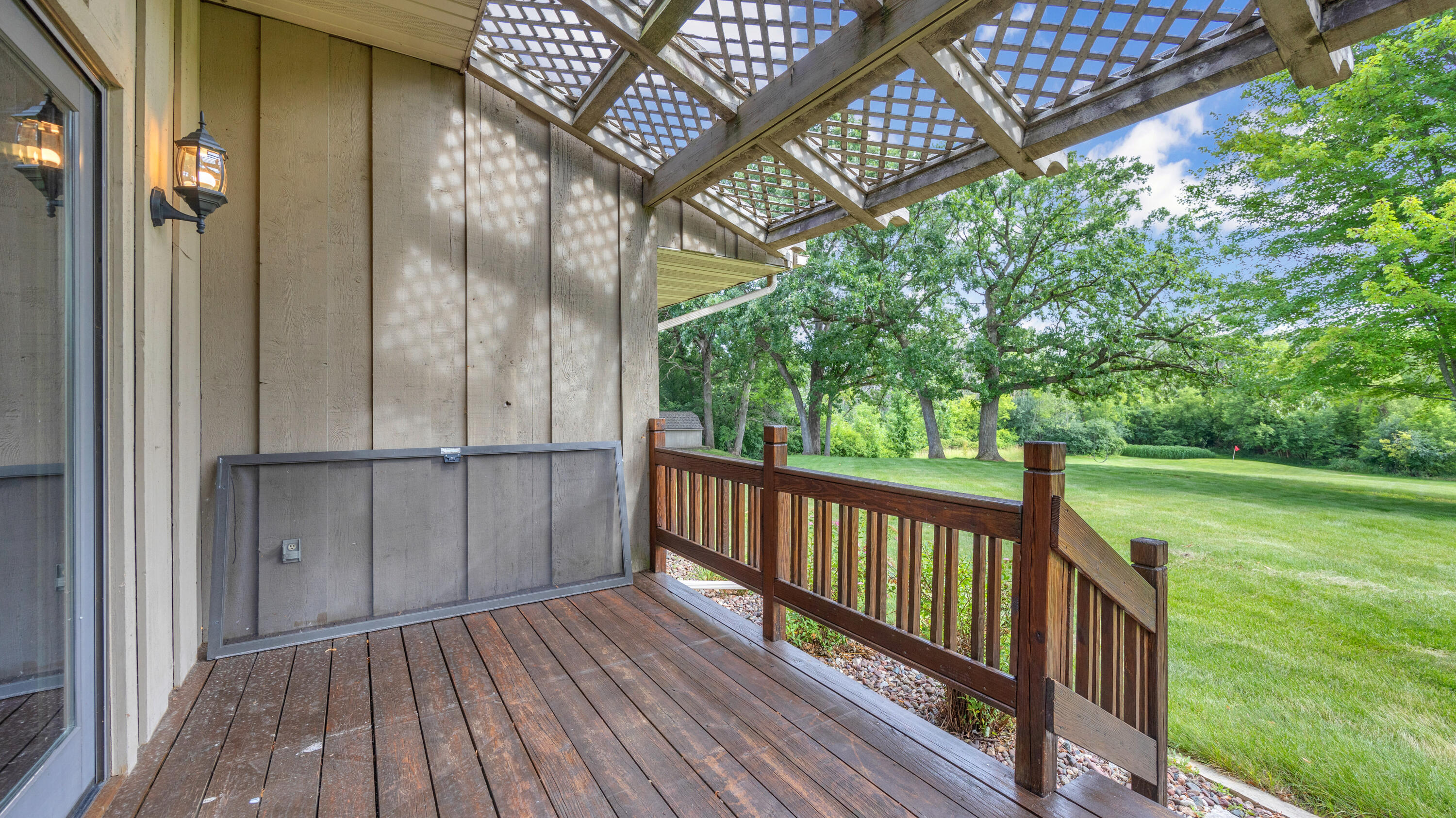 W4978 Valley Creek Road Fond du Lac, WI 54937 - Photo 34 of 60 Deck off Master Bedroom