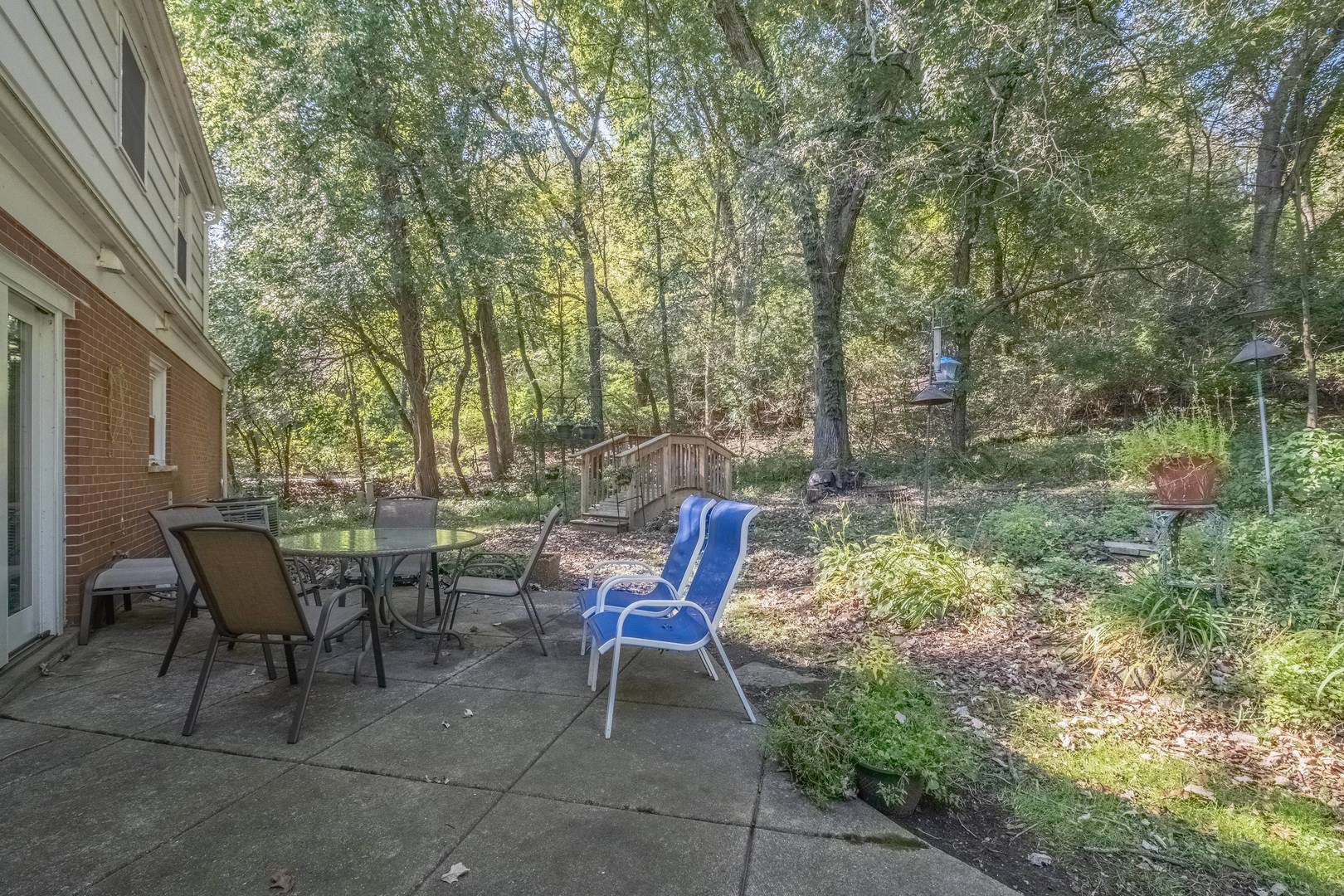 20 Marryat Road Trout Valley, IL 60013 - Photo 19 of 33 a view of backyard with outdoor seating and green space