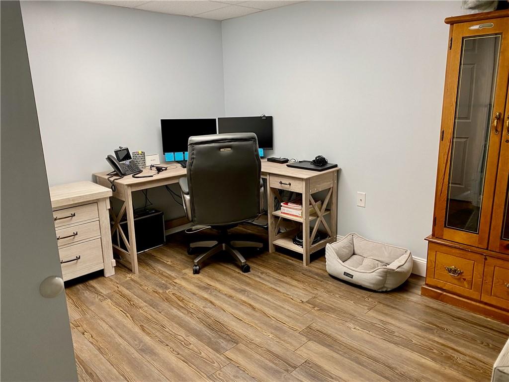 2399 Ridge Road Monaca, PA 15061 - Photo 15 of 20 a view of a workspace with furniture and wooden floor