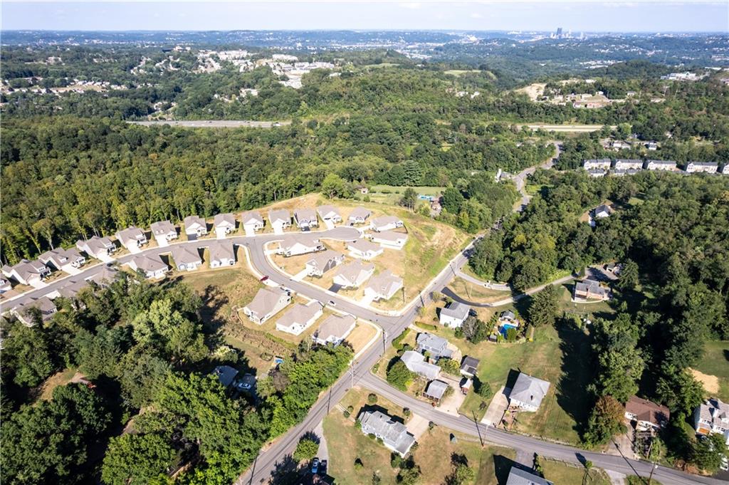 5575 Aiken Road McKees Rocks, PA 15136 - Photo 33 of 33 an aerial view of residential houses with outdoor space and trees