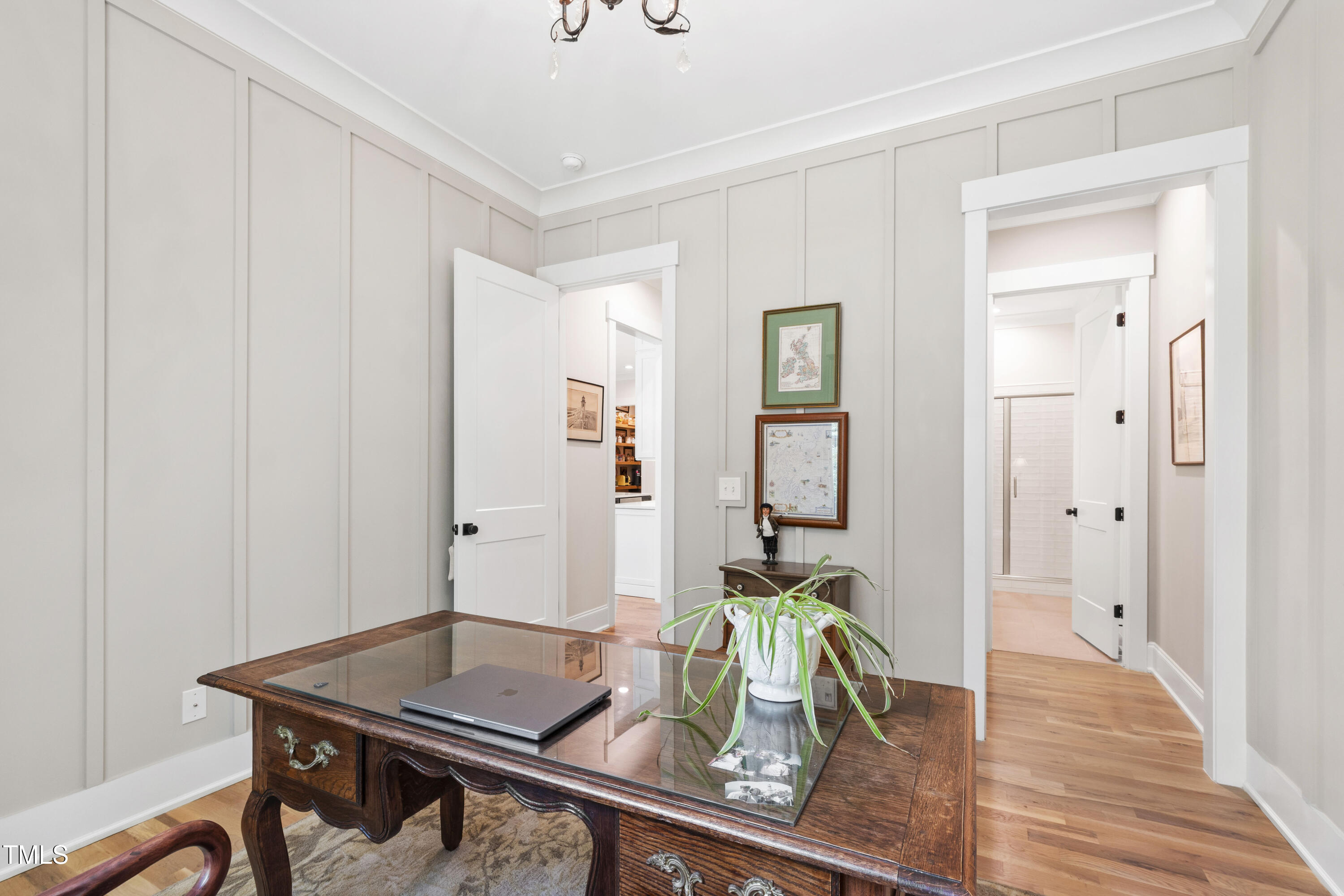541 Sunset Grove Drive Pittsboro, NC 27312 - Photo 33 of 75 a view of a workspace with furniture