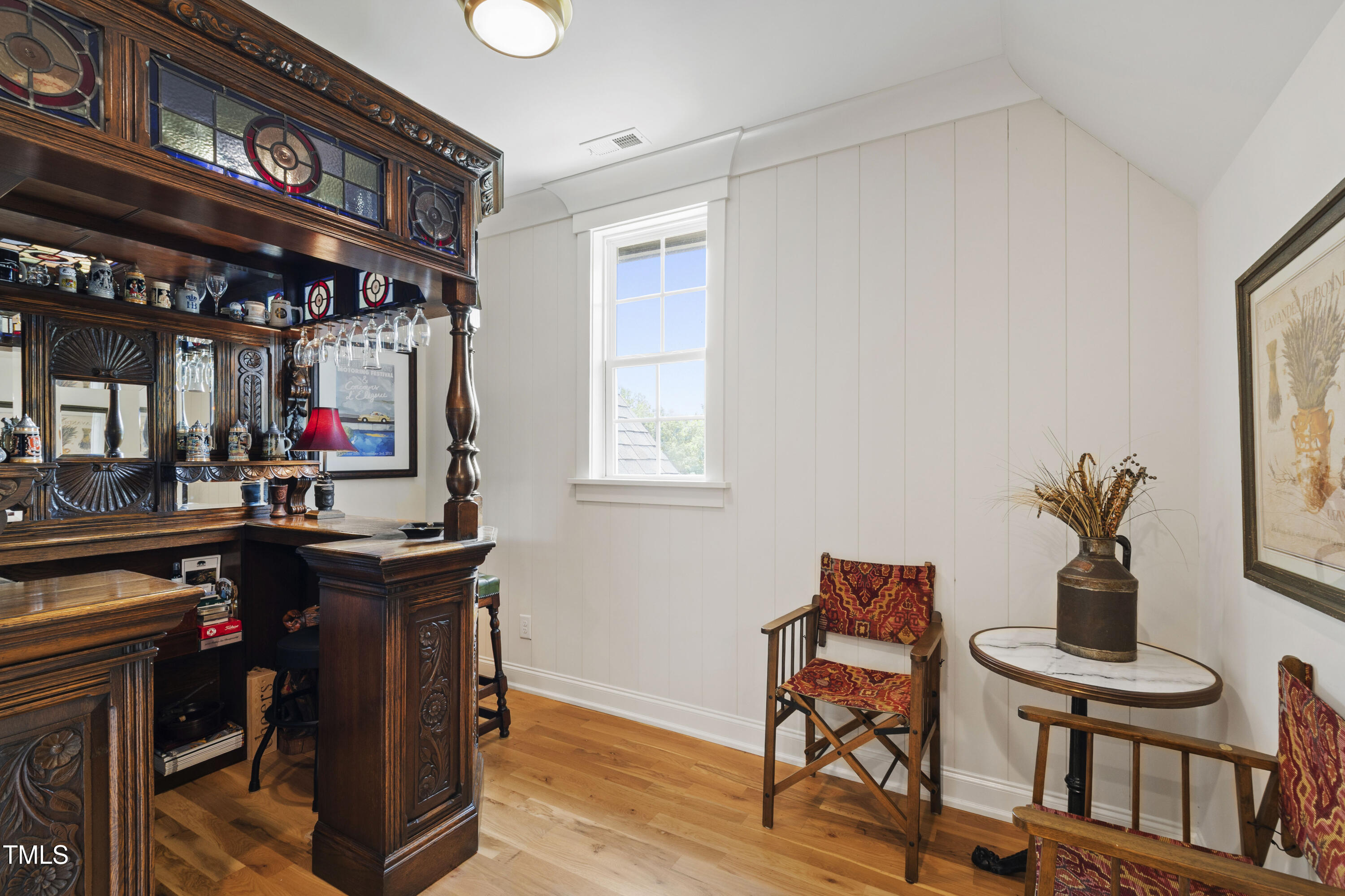 541 Sunset Grove Drive Pittsboro, NC 27312 - Photo 46 of 75 a view of a room with furniture and wooden floor