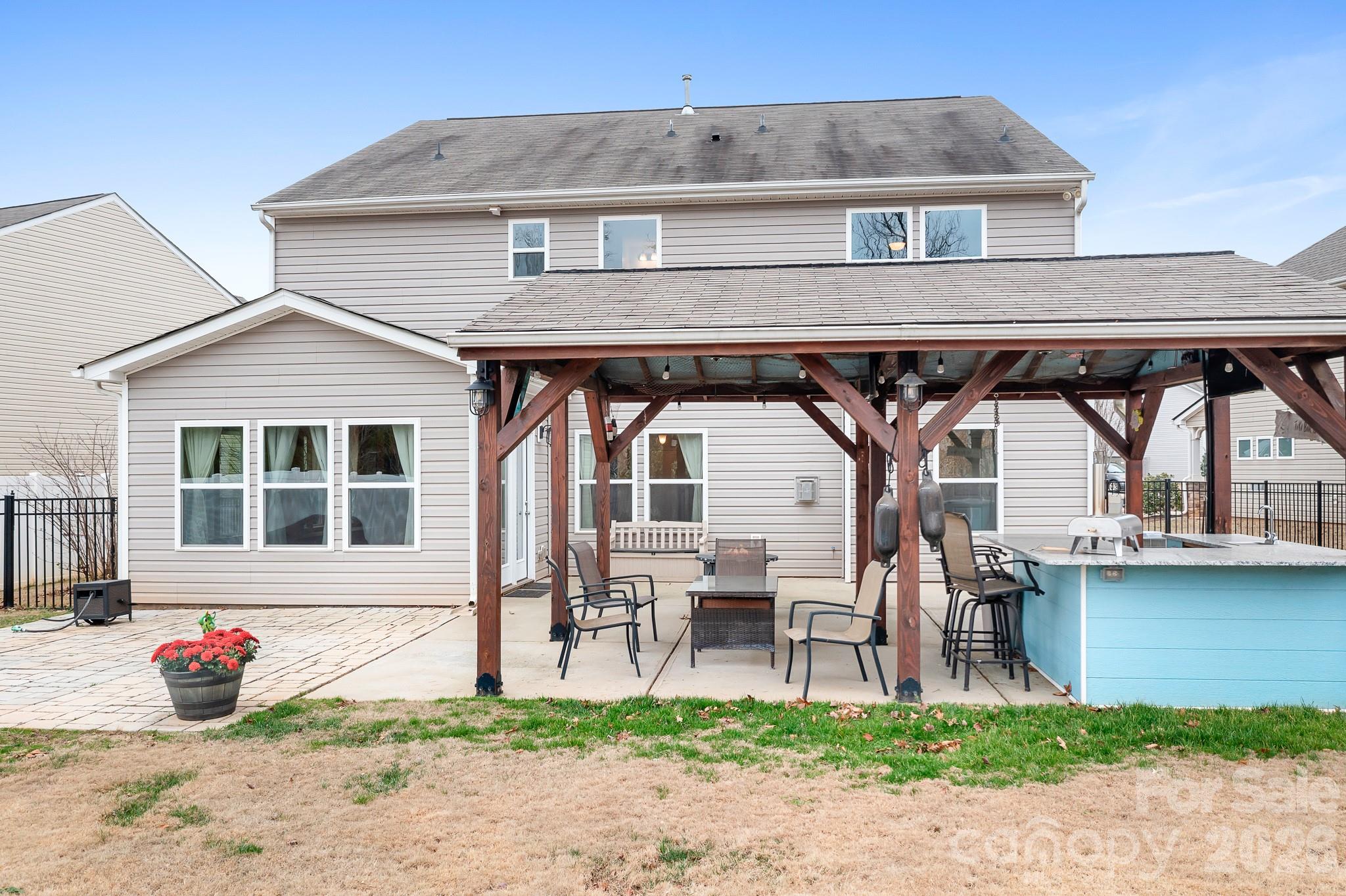 6308 Durango Way Denver, NC 28037 - Photo 35 of 45 a front view of a house with a porch