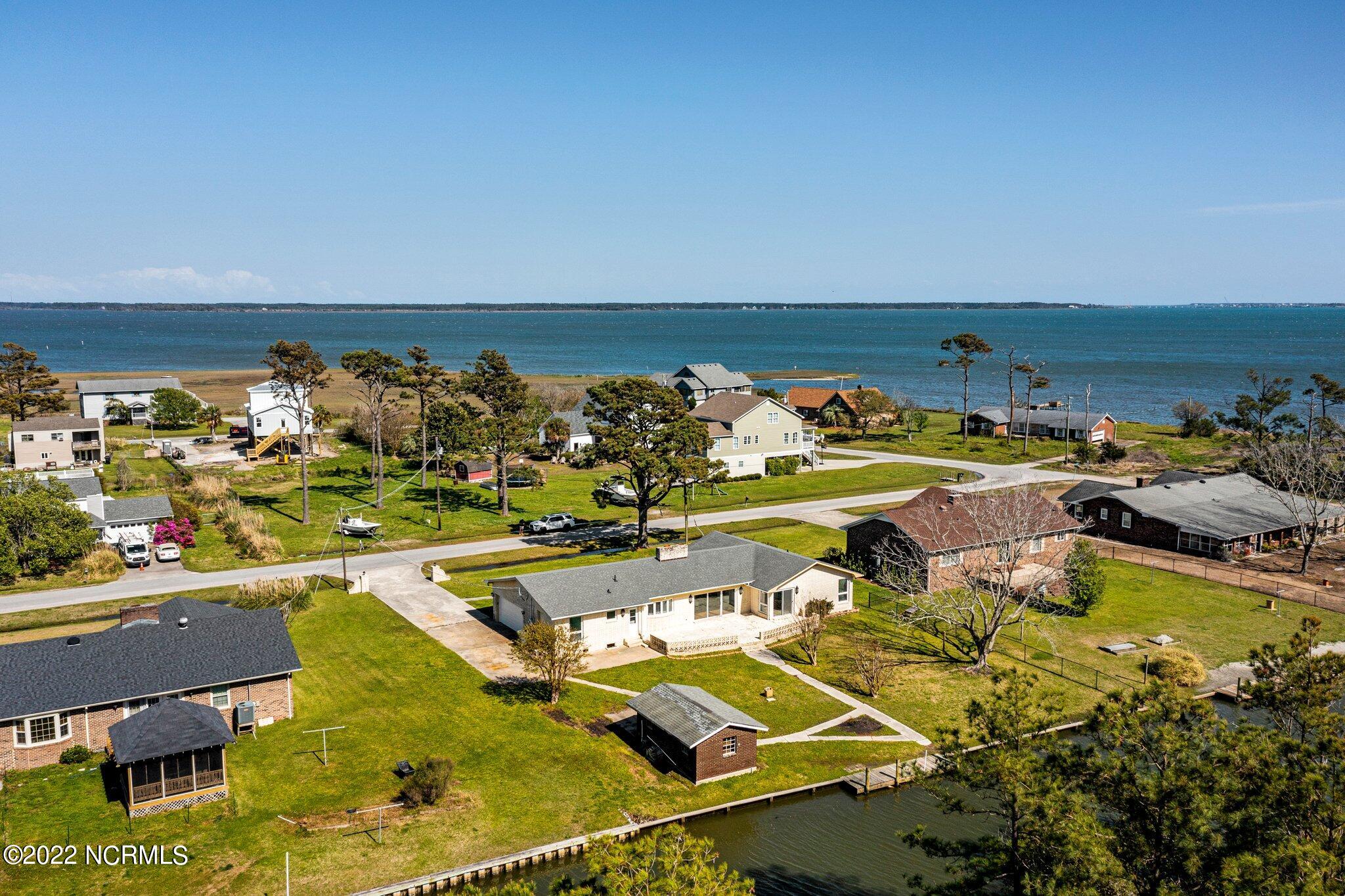 412 Margaret Road Beaufort, NC 28516 - Photo 16 of 53 Aerial View