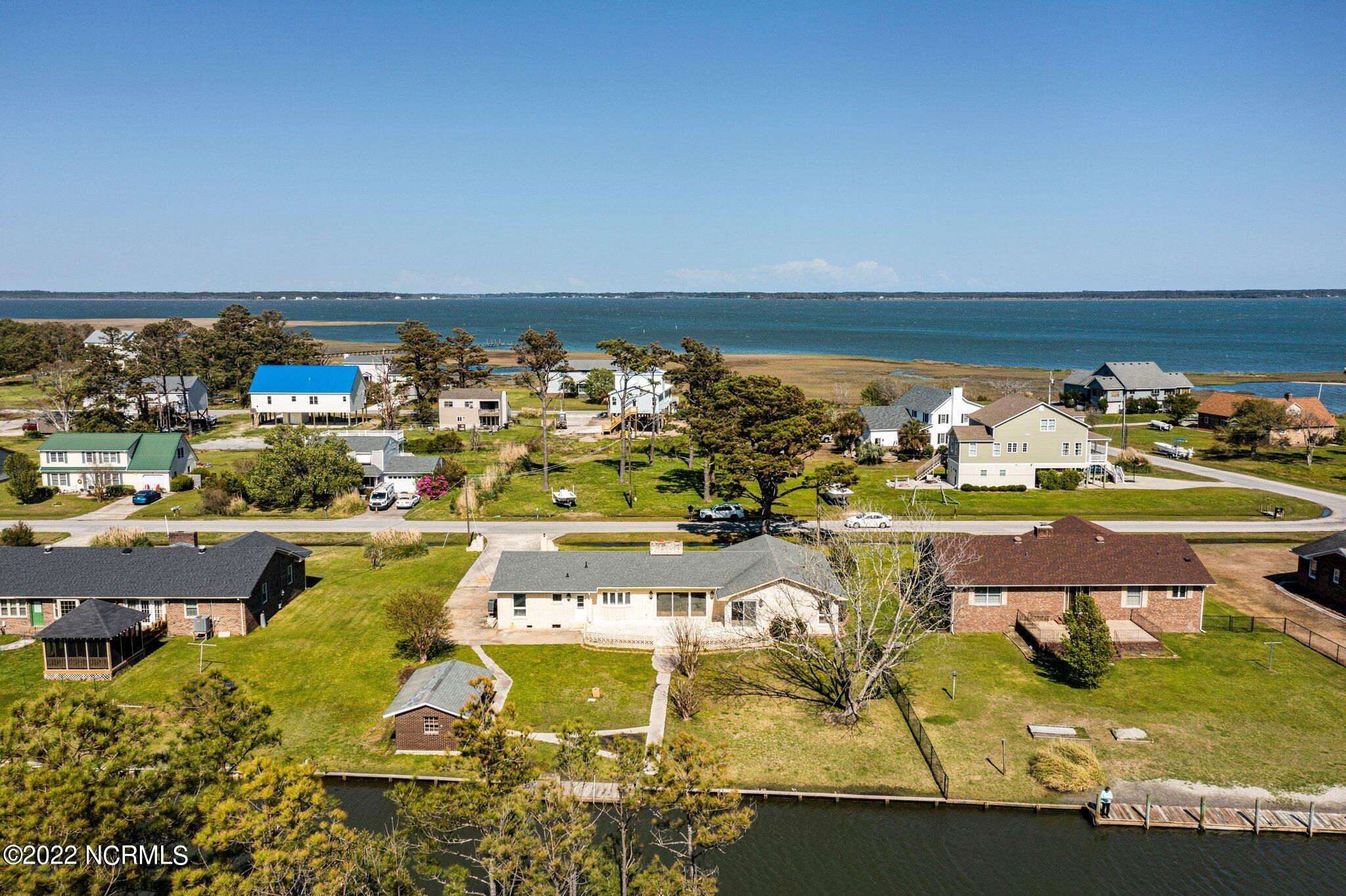 412 Margaret Road Beaufort, NC 28516 - Photo 17 of 53 Aerial View