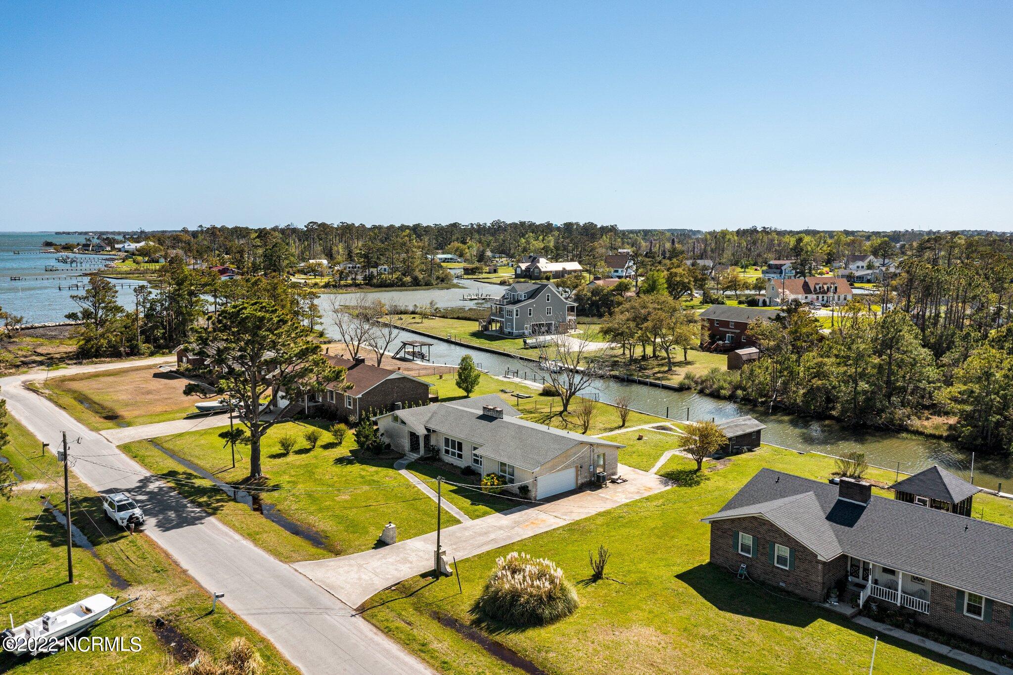 412 Margaret Road Beaufort, NC 28516 - Photo 19 of 53 Aerial View
