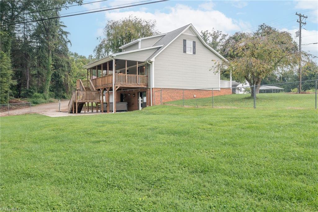 900 Reynolds Road Lewisville, NC 27023 - Photo 45 of 46 Fenced Backyard