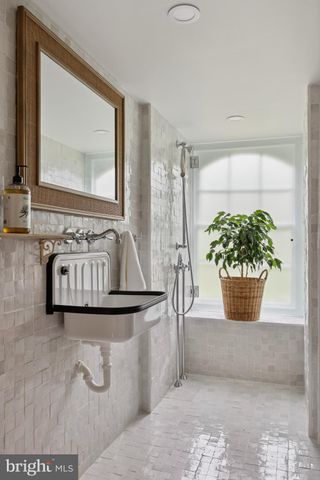a view of a potted plant in a kitchen