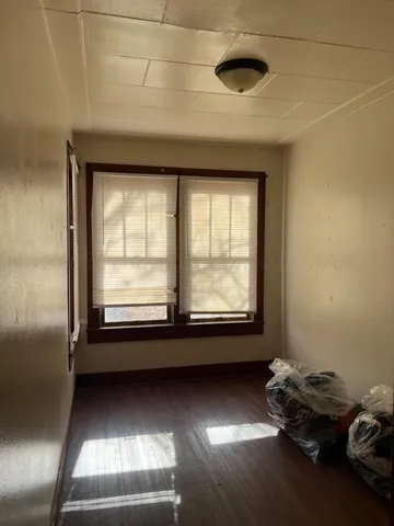 a room with a window