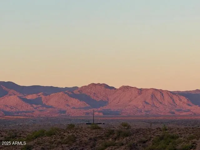 a view of houses with a yard and mountain view