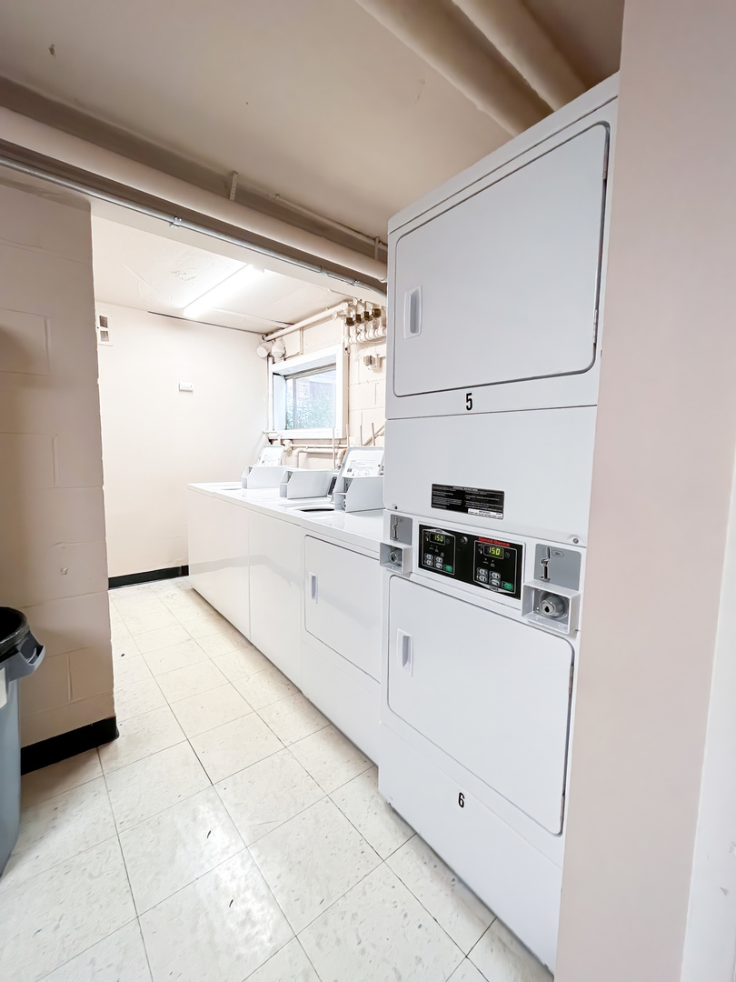 1313 A South Rebecca Road, Unit 218 Lombard, IL 60148 - Photo 16 of 19 a utility room with dryer and washer