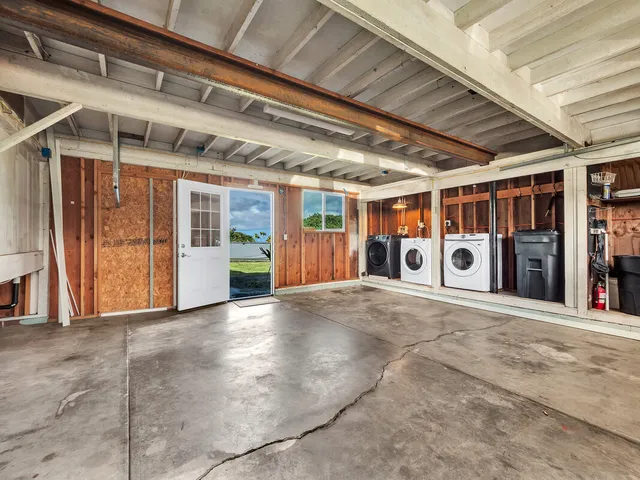 a room with storage and utility