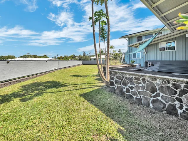 a view of an swimming pool with an outdoor space