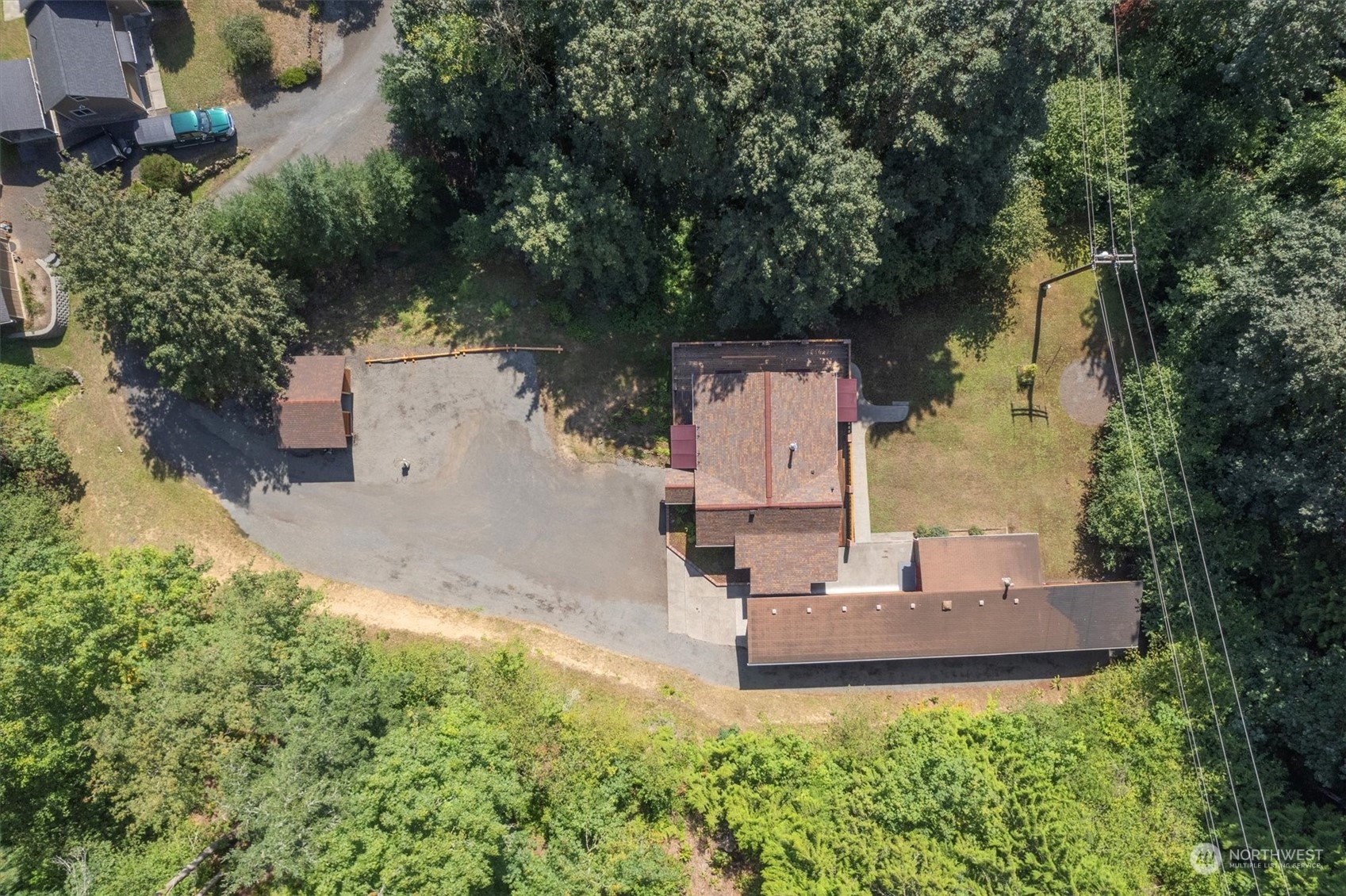 115 Don Martin Road Longview, WA 98632 - Photo 33 of 40 an aerial view of residential house with outdoor space