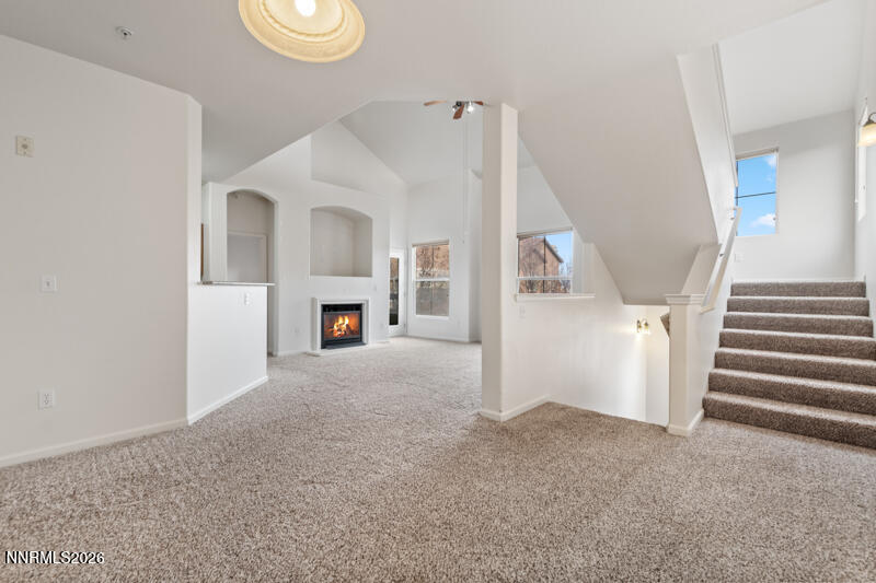1325 South Meadows Parkway, Unit 621 Reno, NV 89521 - Photo 2 of 18 a view of a livingroom with a fireplace