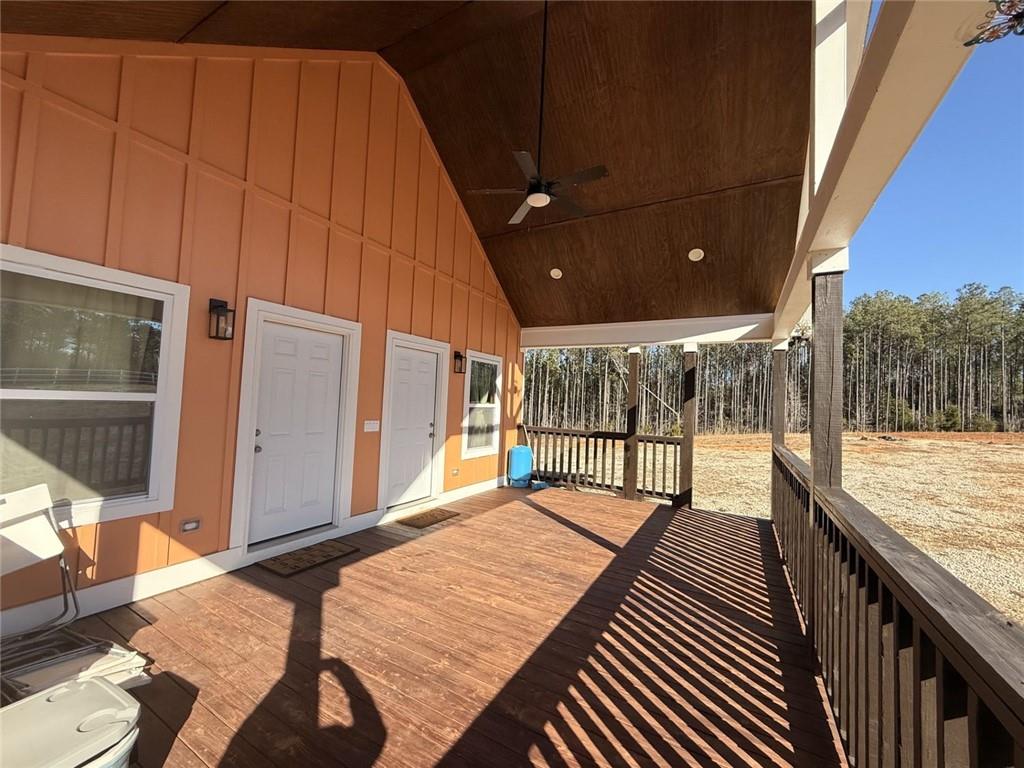 3445 Silas Mercer Road Northeast Crawfordville, GA 30631 - Photo 9 of 12 a balcony with view of outdoor space
