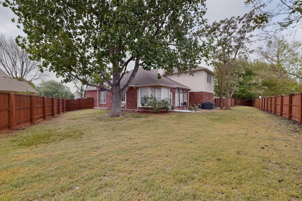 236 Hope Circle Murphy, TX 75094 - Photo 33 of 37 Huge backyard with plenty of room to play, entertain or put in a pool.