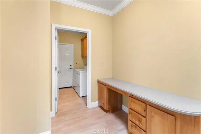 a view of empty room